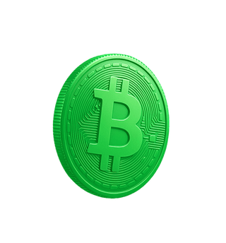Datos analíticos del mercado cripto presentados en una tarjeta flotante